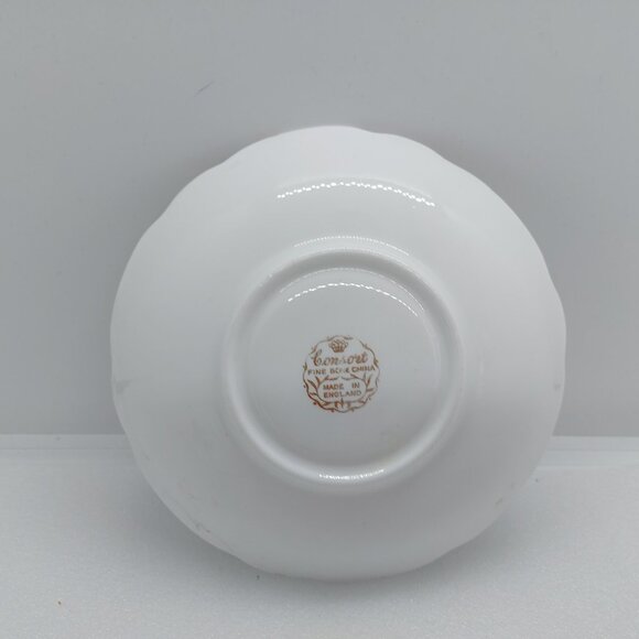 2 Vintage Tea Cups & Saucers Royal Vale & Consort - Yellow Rose White Pink Rose - Picture 14 of 16